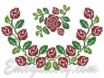 "Троянди та бутони"_горловина